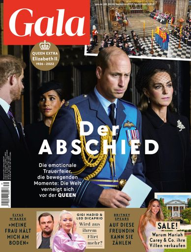 Cover GALA 39/2022 (EVT: 22. September 2022) / Weiterer Text über
ots und www.presseportal.de/nr/6106 / Die Verwendung dieses Bildes
ist für redaktionelle Zwecke unter Beachtung ggf. genannter
Nutzungsbedingungen honorarfrei. Veröffentlichung bitte mit
Bildrechte-Hinweis.