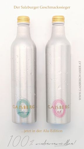 Vorschau Bild von Gaisbergwasser Alu-Edition: wiederverwendbar statt
nur wiederverwertbar