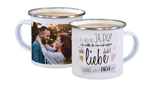 Vorschau Bild von Pixum Emaille Tasse mit persönlichem Foto oder Pop-Art-Motiv von
artboxONE / Weiterer Text über ots und www.presseportal.de/nr/24663
/ Die Verwendung dieses Bildes ist für redaktionelle Zwecke unter
Beachtung ggf. genannter Nutzungsbedingungen honorarfrei.
Veröffentlichung bitte mit Bildrechte-Hinweis.