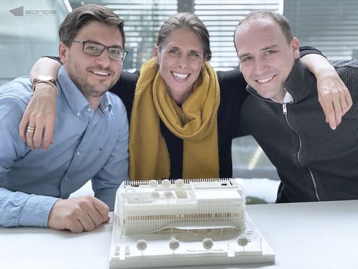 Dr. Georg Haider, Dr. Maximiliane Haider und Dr.
Andreas Hiebl sind die Gründer und Masterminds des neuen
Vetklinikums im Süden Wiens