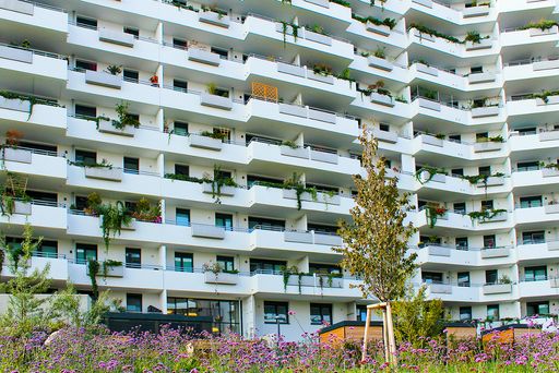 Vorschau Bild von Vertikale Begrünung des "Wien-Süd"-Bauteils in der "Biotope City
Wienerberg", 1100 Wien