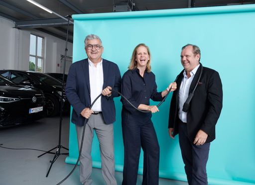 Vorschau Bild von Neue Dreier-Spitze bei vibe moves you: Martin Rada, Lisa Ittner
und Chris Schrötter (v.l.)