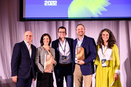 Katharina Schneider und Hermann Futter sind Business Angels of
the Year