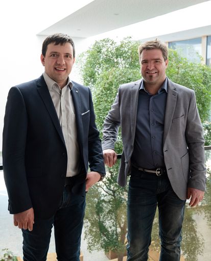  Anton (l) und Markus Hargassner, Geschäftsführung
Hargassner