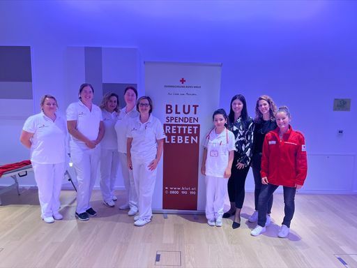 Vorschau Bild von Team der Blutspendeaktion
