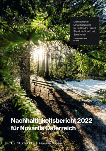  Titelbild des Nachhaltigkeitsberichts