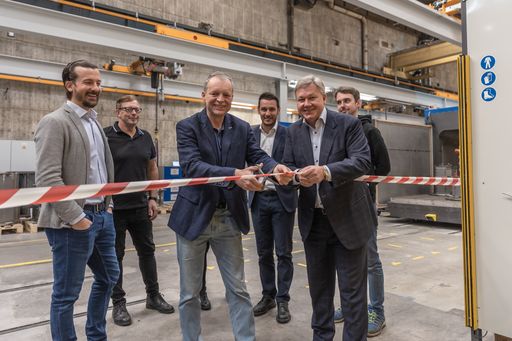 Vorschau Bild von Feierliche Eröffnung der Schweißroboteranlage