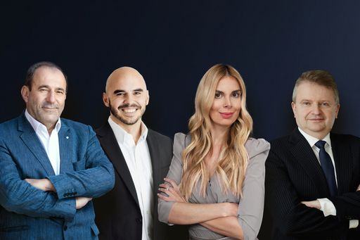  Seasonax: Das Founder/Gesellschafter-Team (vlnr.):
Boris Nemsic, Christoph Zenk, Tea Muratovic und Dimitri Speck).
