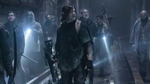 Norman Reedus as Daryl Dixon, Marcus Lewis as Frost, James Devoti
as Cole, Callan McAuliffe as Alden, Jeffrey Dean Morgan as Neegan,
Glenn Staton as Frost Credit: Josh Stringer/AMC / Weiterer Text über
ots und www.presseportal.de/nr/6605 / Die Verwendung dieses Bildes
für redaktionelle Zwecke ist unter Beachtung aller mitgeteilten
Nutzungsbedingungen zulässig und dann auch honorarfrei.
Veröffentlichung ausschließlich mit Bildrechte-Hinweis.