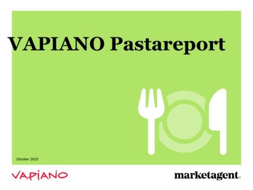 Vorschau Bild von Pressecharts VAPIANO Pastareport