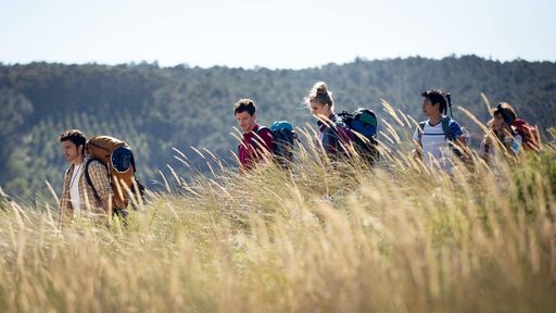 "Drei Wege - Tres Caminos": Fünf Freunde pilgern auf dem
Jakobsweg und treffen sich nach vielen Jahren dort wieder / Weiterer
Text über ots und www.presseportal.de/nr/55188 / Die Verwendung
dieses Bildes für redaktionelle Zwecke ist unter Beachtung aller
mitgeteilten Nutzungsbedingungen zulässig und dann auch honorarfrei.
Veröffentlichung ausschließlich mit Bildrechte-Hinweis.