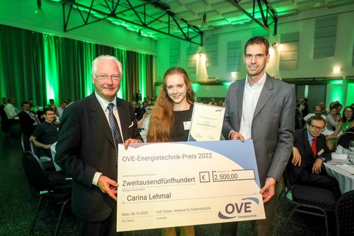 OVE-Energietechnik-Preise 2022: Innovative
Abschlussarbeiten ausgezeichnet
