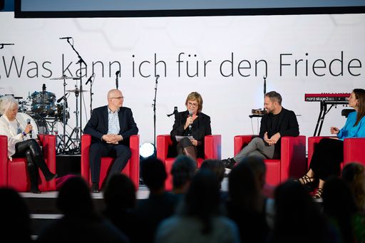 Vorschau Bild von Podiumsdiskussion "Was kann ich für den Frieden
tun?"