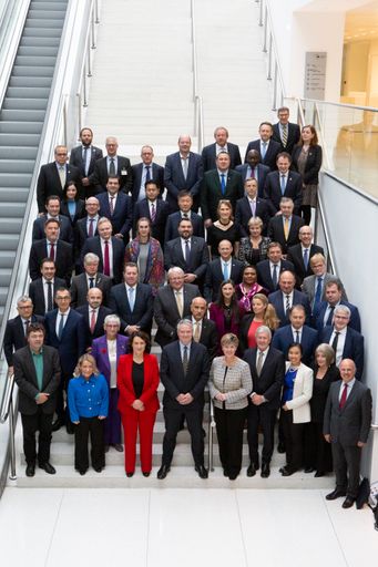 Vorschau Bild von Agriculture Ministerial Meeting, Group Photo with Mr Mathias
Cormann, Secretary General of the OECD, November 3rd 2022, La
Muette, Maud Bernos