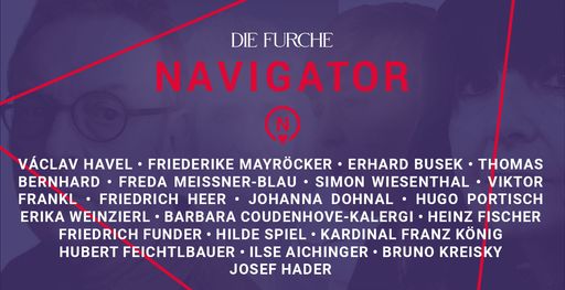  Der Navigator der FURCHE ist ein Reiseführer in die
Geschichte
