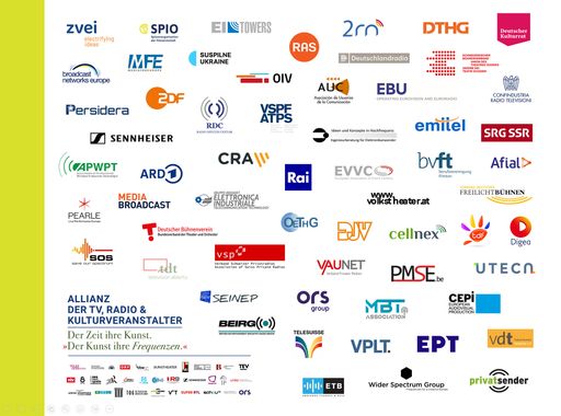 Über 80 Unternehmen und Institutionen der Rundfunk- und
Kulturindustrie aus mehr als 20 europäischen Ländern unterstützen
den zweiten "Call to Europe" / Weiterer Text über ots und
www.presseportal.de/nr/126063 / Die Verwendung dieses Bildes für
redaktionelle Zwecke ist unter Beachtung aller mitgeteilten
Nutzungsbedingungen zulässig und dann auch honorarfrei.
Veröffentlichung ausschließlich mit Bildrechte-Hinweis.