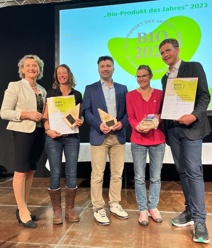 Die Preisträger der Kategorie "BIO AUSTRIA Produkte
des Jahres"