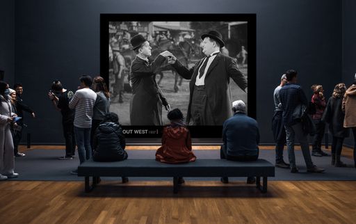  MovieShots: Laurel & Hardy als digitale
Sammlerstücke.