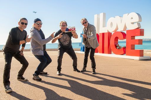  Opus am 16.11.2022 in Nizza von links nach rechts:
Kurt Rene Plisnier/ Herwig Rüdisser/Ewald Pfleger/Günter Grasmuck