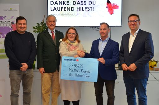 Spendenübergabe im Hilde Umdasch Haus der Malteser
Kinderhilfe