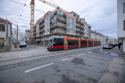 Vorschau Bild von Straßenansicht Bauprojekt BEL ATRIUM, Klenaugasse
5, 1220 Wien