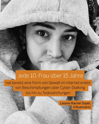 Kindernothilfe-Österreich-Botschafterin und
Influencerin Leonie-Rachel Soyel will im Rahmen einer zehntägigen
Onlinekampagne zum Thema Gewalt gegen Mädchen und Frauen aufrütteln.