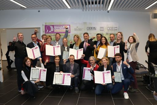  Die Gewinner:innen der Firmenchallenge 2022