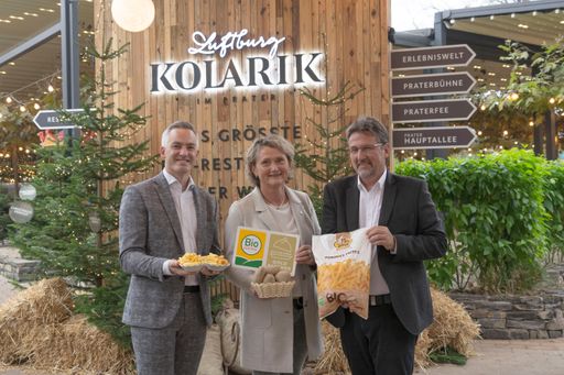 Bio-Bauern, Bio-Großhandel und Bio-Gastronomie -
gemeinsamer Einsatz für knusprig-goldene Bio-Pommes.