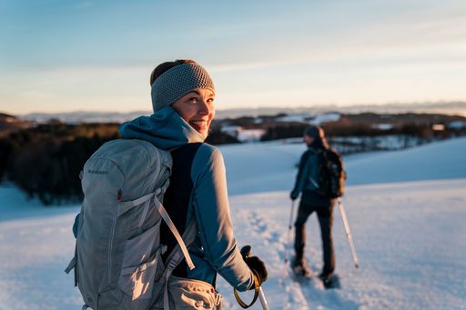  Schneeschuhwandern bei Bad Zell in der Region
Mühlviertler Alm Freistadt