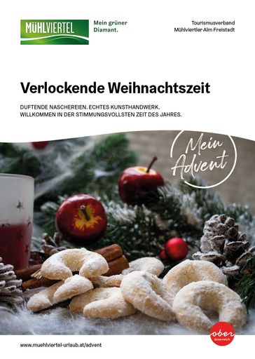 Vorschau Bild von Ansicht Adventfolder 2022 von der Region
Mühlviertler Alm Freistadt