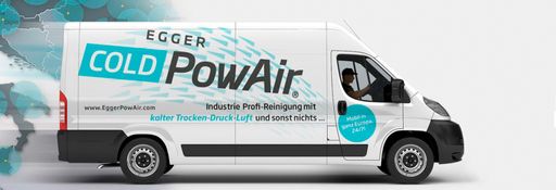  Egger Powair Cleaner sind mobil in ganz Europa
unterwegs 24/7