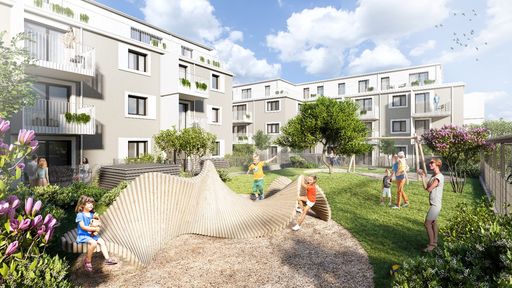 Wohnprojekt ZumGLÜCK Achau fertiggestellt. Die
Wohnungen werden unbefristet und provisionsfrei angeboten.