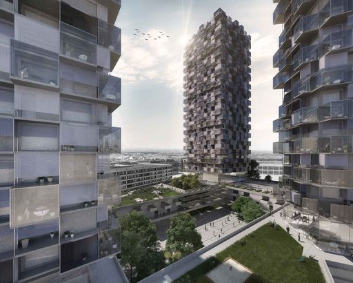 Vorschau Bild von Das Bauprojekt The Marks als Beispiel einer
optimalen Raumnutzung