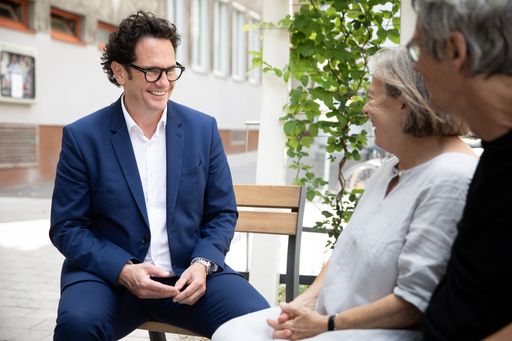  Bezirksvorsteher Markus Reiter: 5 Jahre gemeinsam
Neubau gestaltet