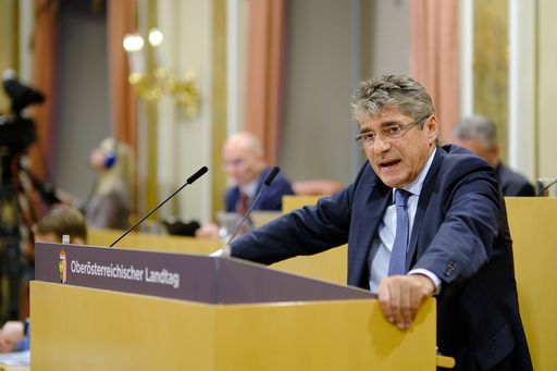 Vorschau Bild von Klubobmann Herwig Mahr im Oö. Landtag