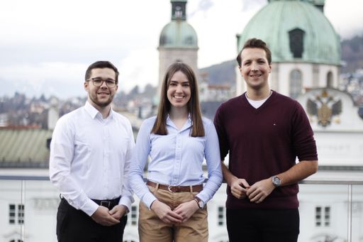 Das neue Vorsitzteam an der Universität Innsbruck