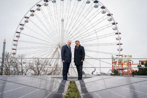  Energieautarke Garage beim Wiener Prater