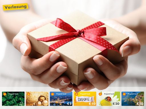 Shell Tankgutschein-Verlosung zum ersten Geburtstag von Shell
Prepaid Card. Jetzt teilnehmen und gewinnen. Die Verwendung dieses
Bildes ist für redaktionelle Zwecke unter Beachtung aller
mitgeteilten Nutzungsbedingungen zulässig und dann auch honorarfrei.
Veröffentlichung ausschließlich mit Bildrechte-Hinweis. Bildrechte:
Shell Prepaid Card / Shell Germany GmbH / Fotograf: Shell Prepaid
Card / Shell Germany GmbH
