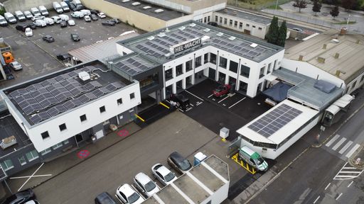 Vorschau Bild von HELWACHT Head Quarter in energieeffizienter
Bauweise errichtet am Standort Strebersdorf mit Photovoltaikanlage.