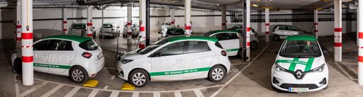 Vorschau Bild von HEL-WACHT stellt den gesamten Fuhrpark auf CO²
neutrale Elektrofahrzeuge um und errichtet hierfür am Standort
Scheydgasse 37 eine Ladeinfrastruktur.