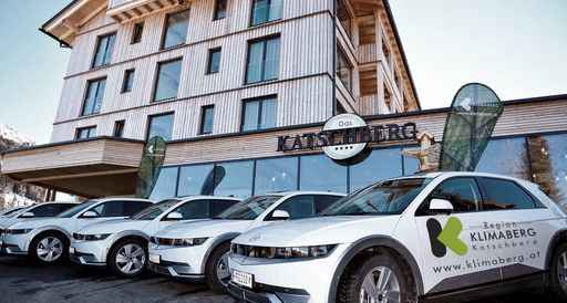  Hyundai IONIQ 5 am Klimaberg Katschberg