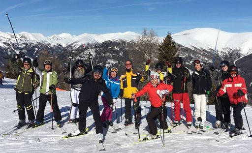 Musi-Skiwoche in Bad Kleinkirchheim: Mit etwas Glück trifft man
vielleicht Stars - wie beispielsweise Nik P. - auf der Piste.