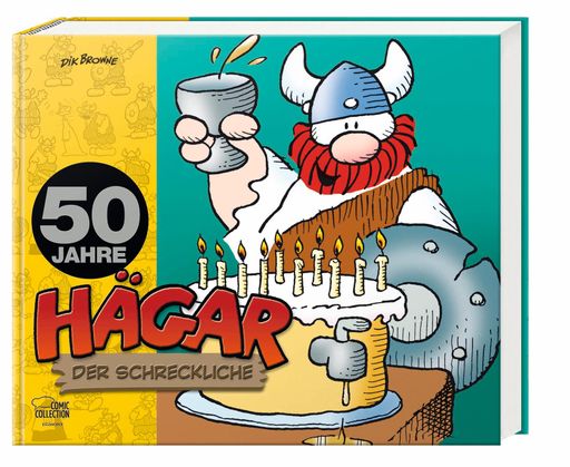 Cover &quot;50 Jahre Hägar&quot; / Die Verwendung dieses Bildes
für redaktionelle Zwecke ist unter Beachtung aller mitgeteilten
Nutzungsbedingungen zulässig und dann auch honorarfrei.
Veröffentlichung ausschließlich mit Bildrechte-Hinweis.