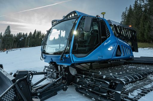 Vorschau Bild von Weltpremiere in Flachau/Snow Space Salzburg - erste
wasserstoffbetriebene Pistenraupe