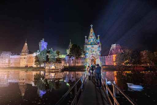 ILLUMINA Lichtergarten Schloss Laxenburg