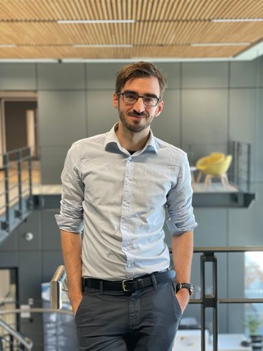 Vorschau Bild von Projektleiter Dr. Philipp Preinstorfer, TU Wien,
Forschungsbereich für Stahlbeton- und Massivbau