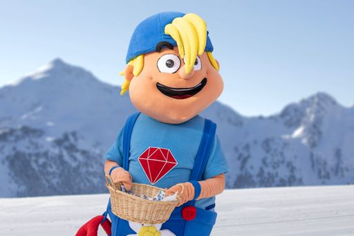Vorschau Bild von im Schnee mit Hubsi & seinem Team am Wiedersberger
Horn und beim Schatzberg Zwergenland verzaubern Jongleure die
Kleinen mit ihren Tricks.