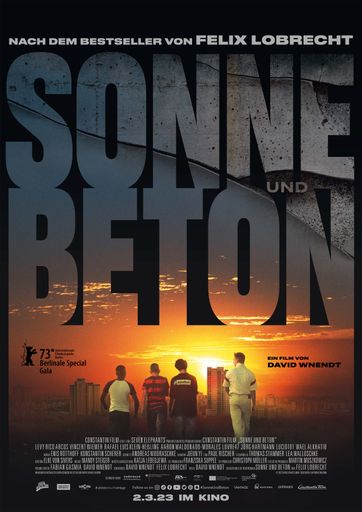 Hauptplakat SONNE UND BETON / Die Verwendung dieses Bildes für
redaktionelle Zwecke ist unter Beachtung aller mitgeteilten
Nutzungsbedingungen zulässig und dann auch honorarfrei.
Veröffentlichung ausschließlich mit Bildrechte-Hinweis.
