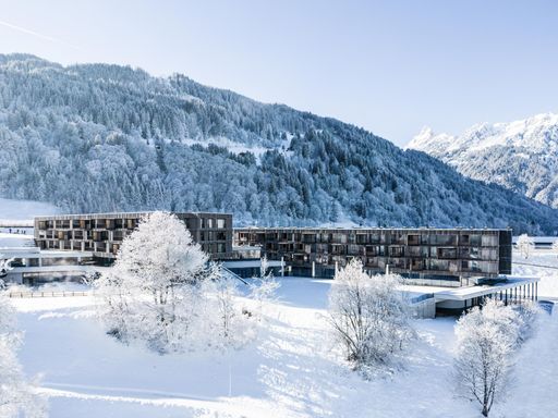 Außenansicht des neuen Falkensteiner Hotel
Montafon*****