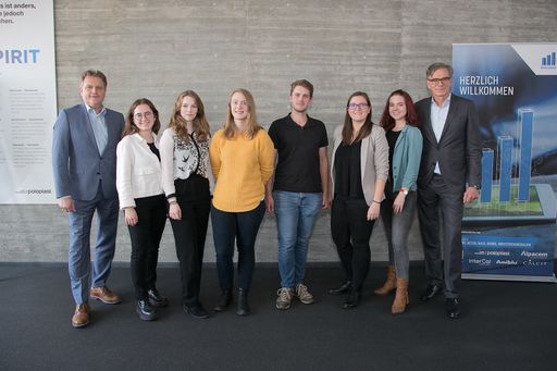 Nach der erfolgreichen Absolvierung der Praktika
2022 holten sich die Wietersdorfer Geschäfsführer – Michael Junghans
und Hannes Gailer - Feedback von den Studierenden.